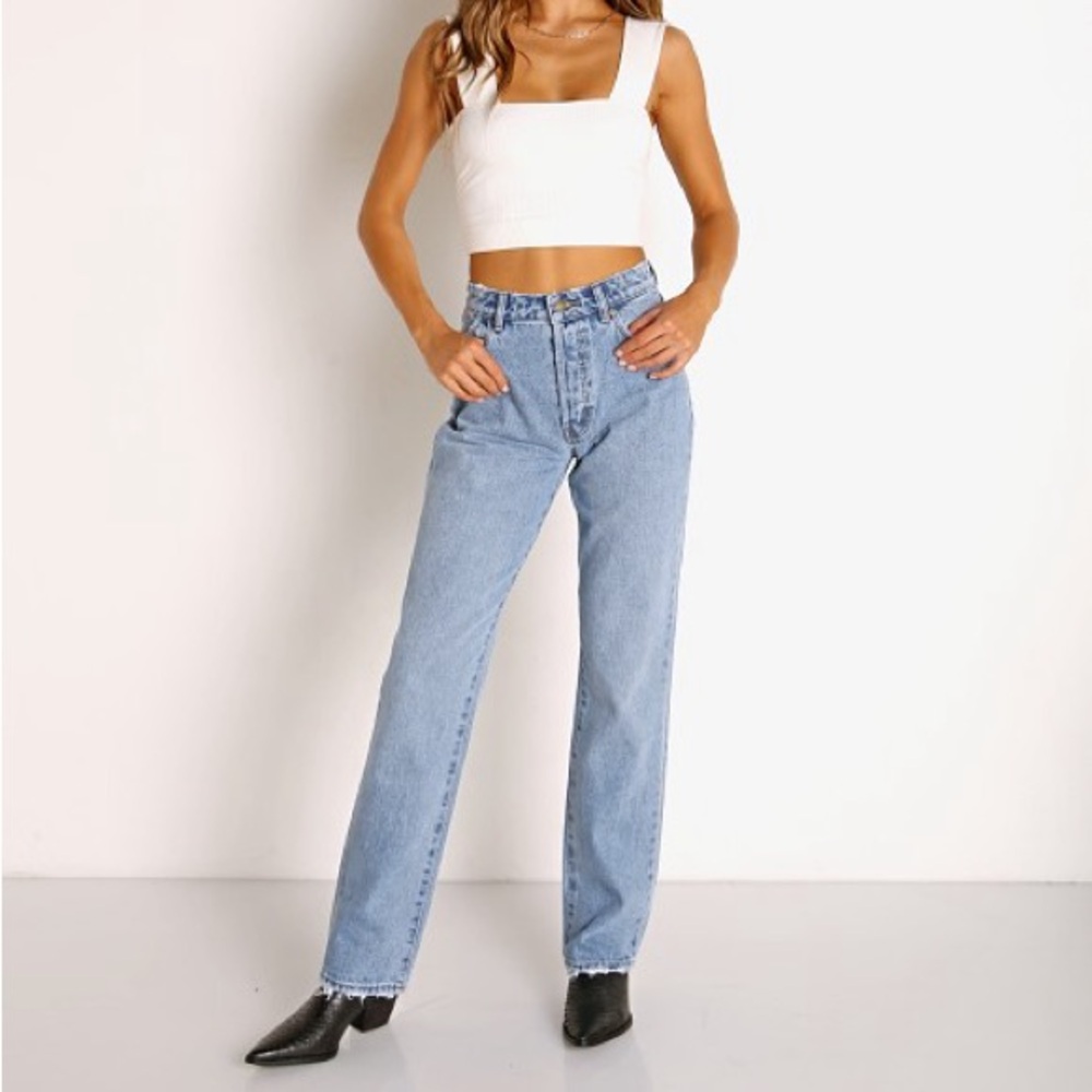 Rollas jeans classic straight in 90s blue